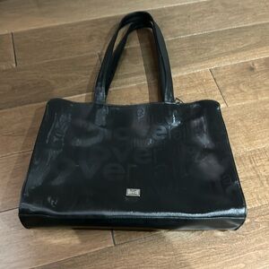 Moschino black tote
